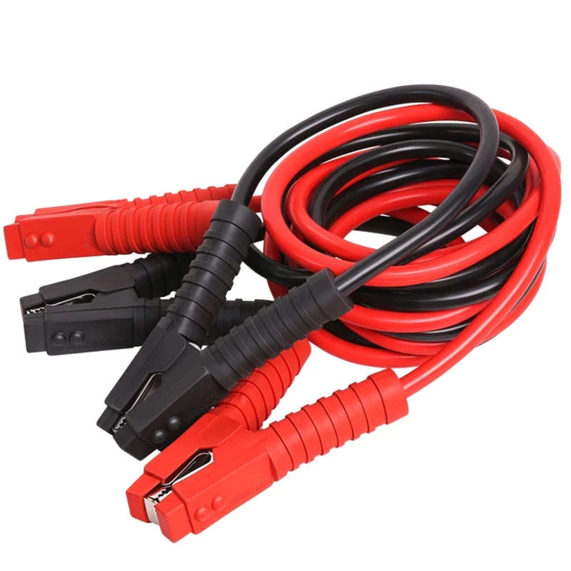 Dây Câu Bình Ắc Quy Ôtô Chính Hãng 4 Mét dày 10MM Lõi Đồng Chịu Tải 2500A, Có Kẹp Cách Điện, Tải Điện Nhanh và An Toàn