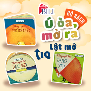Bộ truyện tranh - Ú òa mở ra (Cả bộ 3 cuốn)