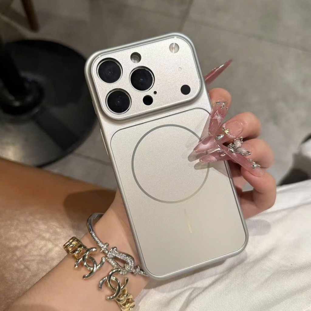 Ốp Lưng Kính Nhám Giả Iphone 17 ProMax, chống sốc, bảo vệ toàn diện cho điện thoại| Nắng Case