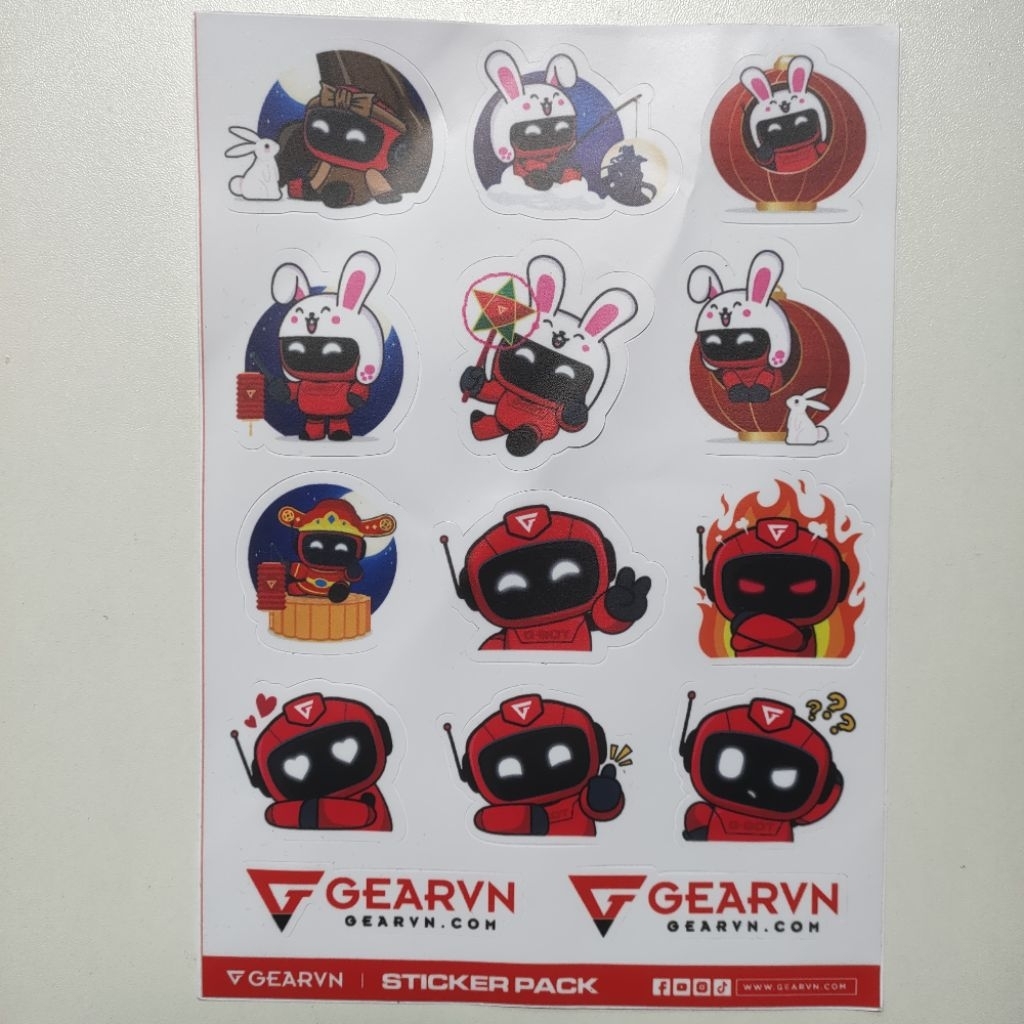 Sticker Pack GEARVN | Shopee Việt Nam