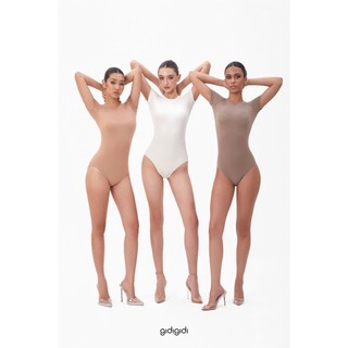 GIDIGIDI - VAL BODYSUIT 10504 chất thun co giãn tay ngắn dáng ôm mix nhiều kiểu basic