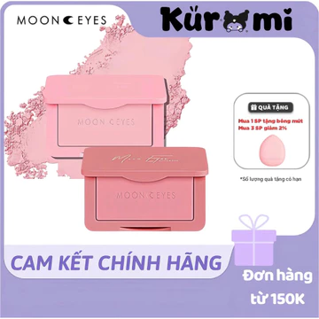 71 Má Moon Eyes Phấn Má Hồng MOONEYES BLUSH Dạng Má Bột má hồng mooneyes Color Romantic Collector Matte Mịn Tự Nhiên Lâu