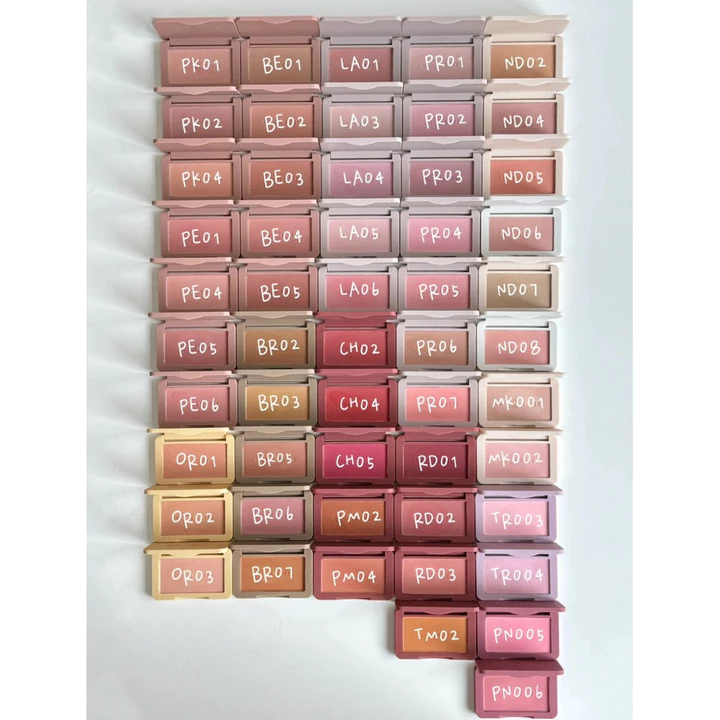 71 Má Moon Eyes Phấn Má Hồng MOONEYES BLUSH Dạng Má Bột má hồng mooneyes Color Romantic Collector Matte Mịn Tự Nhiên Lâu