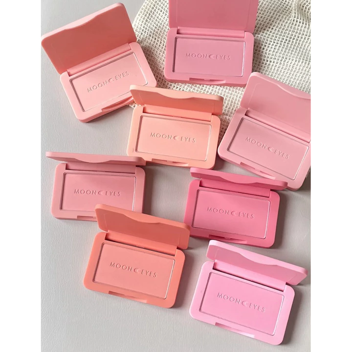 71 Má Moon Eyes Phấn Má Hồng MOONEYES BLUSH Dạng Má Bột má hồng mooneyes Color Romantic Collector Matte Mịn Tự Nhiên Lâu
