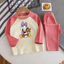 🌸 ĐỒ BỘ BÉ GÁI DÀI TAY GÂN MỀM MỊN – HÌNH DỄ THƯƠNG 🌸 DG228
