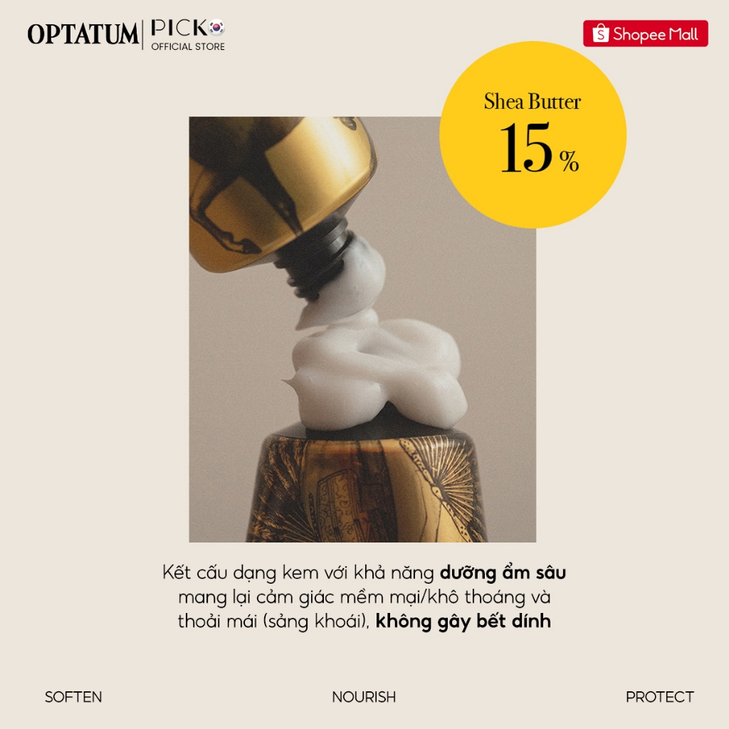 Mùi No.3 tương tự giấy thơm hot nhất Picko | Kem dưỡng da tay hương nước hoa Optatum 50ml mềm mịn da tay, không nhờn rít