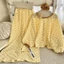 Bigsize KHÔNG KÈM CỘT TÓC Bộ Đồ Pijama Dài Tay Tiểu Thư Mặc Nhà Thoải Mái Chất Đũi Mềm Mỏng Nhẹ