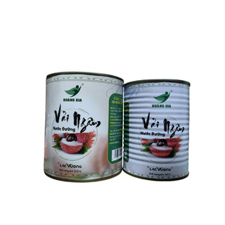 Vải ngâm đường Hoàng Gia Lon 565g & 830g