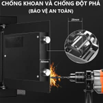 két sắt điện tử Két Sắt 50*35*30CM  Khóa Số Điện  an toàn bảo mật cao chống trộm, chống cháy nổ  Cho Gia Đình Văn Phòng — ảnh 2