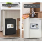 két sắt điện tử Két Sắt 50*35*30CM  Khóa Số Điện  an toàn bảo mật cao chống trộm, chống cháy nổ  Cho Gia Đình Văn Phòng — ảnh 3