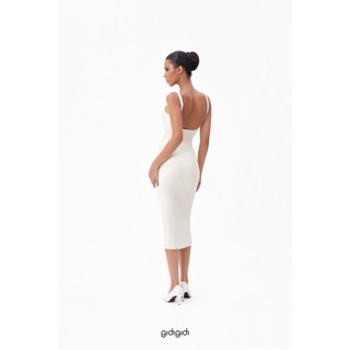 GIDIGIDI - LUMI DRESS 10513 chất thun co giãn hai dây dáng dài ôm basic