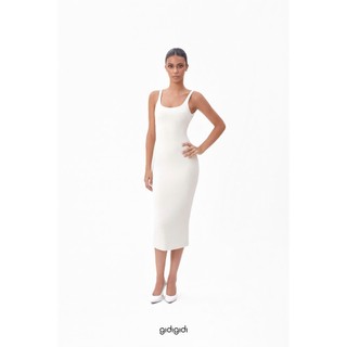 GIDIGIDI - LUMI DRESS 10513 chất thun co giãn hai dây dáng dài ôm basic