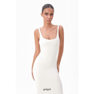 GIDIGIDI - LUMI DRESS 10513 chất thun co giãn hai dây dáng dài ôm basic