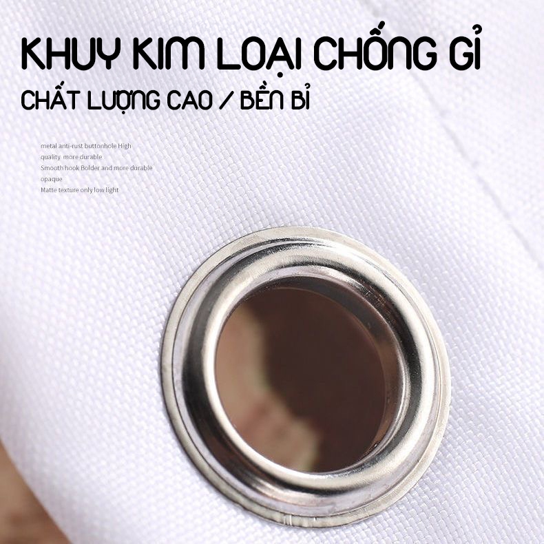 Kaleis Rèm tắm chống nước chống mốc cao cấp kèm móc treo nhiều kích thước nhiều họa tiết cho phòng tắm gia đình