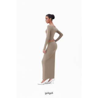 GIDIGIDI - NORA SKIRT 10504 chân váy chất thun co giãn dáng ôm dài mix nhiều kiểu basic