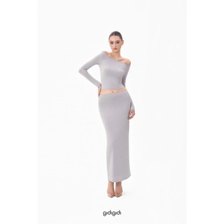 GIDIGIDI - NORA SKIRT 10504 chân váy chất thun co giãn dáng ôm dài mix nhiều kiểu basic