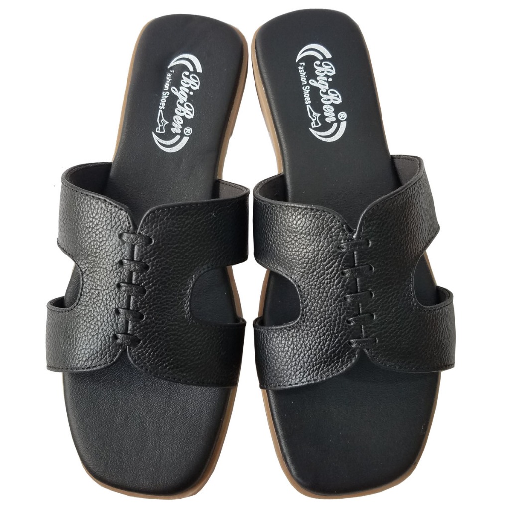 Dép Nữ Da Bò Thật BIGGBEN Cao Cấp HKD994