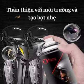 Chai Xịt Vệ Sinh Nón Bảo Hiểm, Đồ Bảo Hộ - Bọt Tuyết Làm Sạch, Khử Mùi, Diệt Khuẩn, Khử Trùng