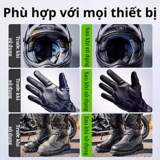 Chai Xịt Vệ Sinh Nón Bảo Hiểm, Đồ Bảo Hộ - Bọt Tuyết Làm Sạch, Khử Mùi, Diệt Khuẩn, Khử Trùng