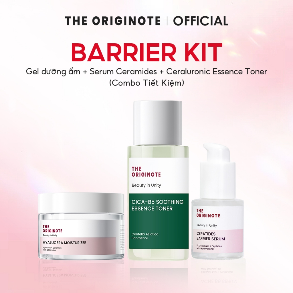 [MUA 3 TẶNG 1] Combo Serum và Kem dưỡng và Toner The Originote trắng da dưỡng ẩm tẩy tế bào chết giảm mụn chống lão hóa