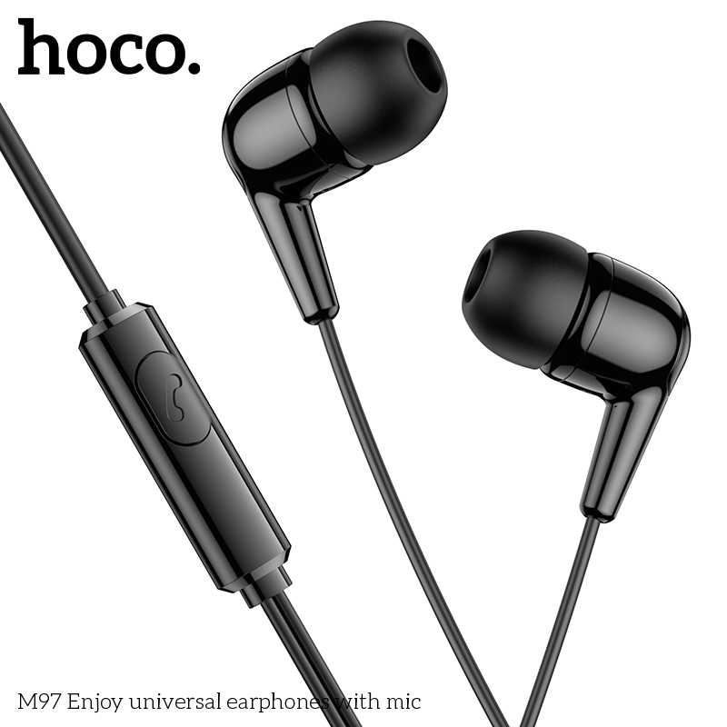 Tai Nghe Có Dây – 3.5mm M97 – Có Micro, Âm Thanh Rõ, Đàm thoại tốt cho Điện Thoại & Máy Tính