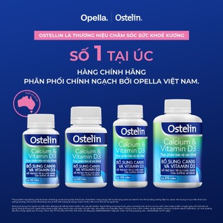 [KOL LIVESTREAM] Bộ 2 Ostelin Viên Uống Hỗ Trợ Bổ Sung Calcium & Vitamin D3 Duy Trì Chắc Khỏe Xương và Răng 30 viên