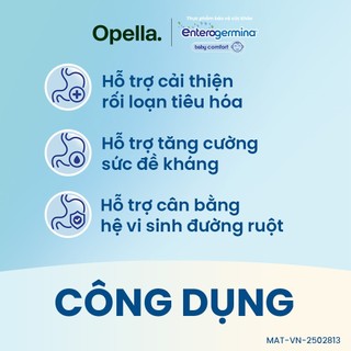 Bộ 5 Men vi sinh Enterogermina Baby Comfort hỗ trợ cải thiện tình trạng rối loạn tiêu hóa ở trẻ nhỏ từ 0 tháng tuổi-8ml