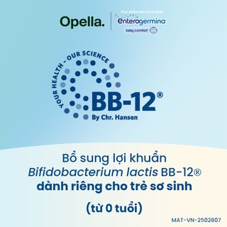 [KOL LIVESTREAM] Bộ 2 Men vi sinh Enterogermina Baby Comfort hỗ trợ cải thiện tình trạng rối loạn tiêu hóa ở trẻ nhỏ