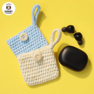 (Đồ Handmade) Túi đựng tai nghe Airpods - bảo vệ tai nghe khỏi bụi bẩn và trầy xước