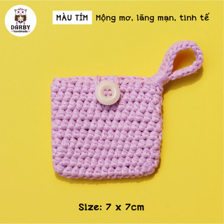 (Đồ Handmade) Túi đựng tai nghe Airpods - bảo vệ tai nghe khỏi bụi bẩn và trầy xước