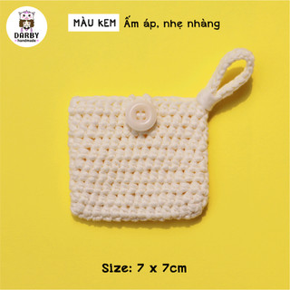 (Đồ Handmade) Túi đựng tai nghe Airpods - bảo vệ tai nghe khỏi bụi bẩn và trầy xước