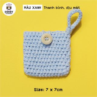 (Đồ Handmade) Túi đựng tai nghe Airpods - bảo vệ tai nghe khỏi bụi bẩn và trầy xước