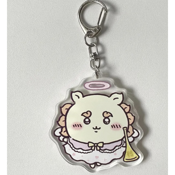 Móc khóa acrylic Chiikawa, móc khóa hai mặt Chiikawa – Nhân vật: Hachiware, Usagi, Momonga, móc khóa anime