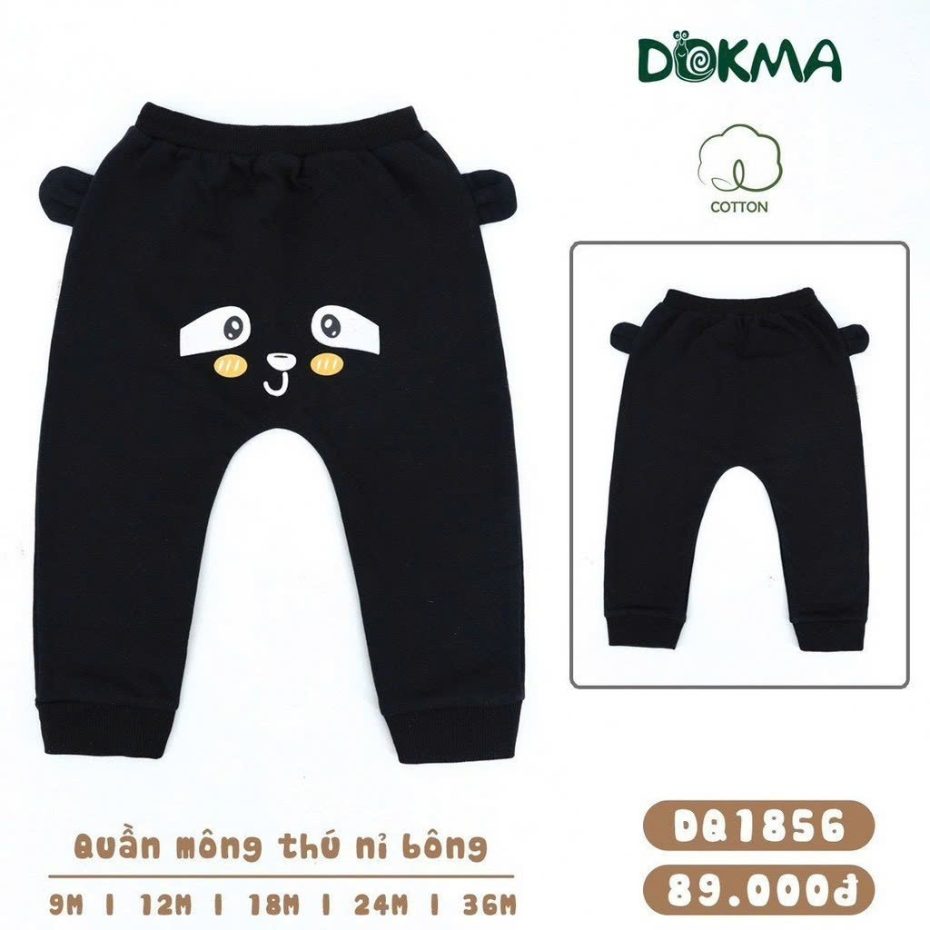 (8-13kg) Quần Dài Bé Trai Mông Thú Bo Gấu Ngộ Nghĩnh Dokma DQ1867 DQ1856 DQ2341