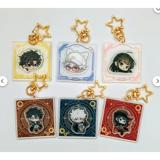 Móc khóa Acrylic Anime Link Click xoay được