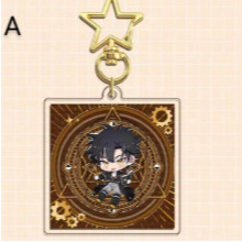 Móc khóa Acrylic Anime Link Click xoay được