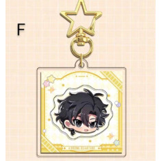 Móc khóa Acrylic Anime Link Click xoay được