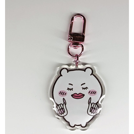Móc khóa acrylic Baddie Chiikawa 2" | Charm Chiikawa dễ thương và hài hước – Nhân vật Hachiware, Usagi.