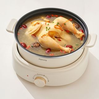 [Kèm khay nướng] Nồi lẩu điện đa năng Joyoung JHP-525 - Dung tích 5L - Hấp lẩu nướng 3 in 1 - Công suất 1600W