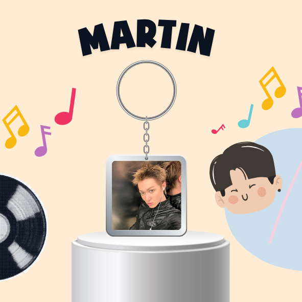 Móc khoá/Keyring Martin - 마틴 nhóm nhạc Cortis