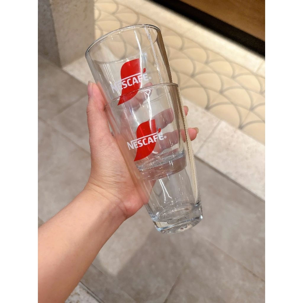 HỌP 2 Ly thủy tinh size đại siêu dày