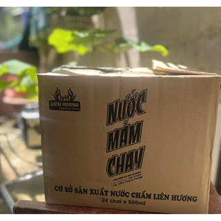 Nước mắm chay Liên Hương chay 500ml làm từ đậu nành nguyên chất