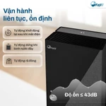 Máy hút ẩm Block nhập khẩu FUJIE HM-924ED Loại bỏ ẩm ướt 24l/ngày, màng lọc HEPA và có kết nối wifi — ảnh 8