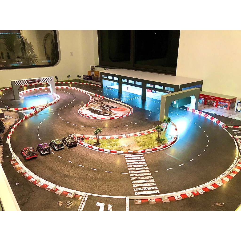 Tấm trải drift dành cho xe RC - Loại bạt trải.
