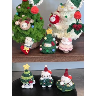 [TIEMNHABOSUA] MÓC KHOÁ LEN HANDMADE CHỦ ĐỀ GIÁNG SINH NOEL QUÀ TẶNG BẠN BÈ TREO TÚI XÁCH DỄ THƯƠNG