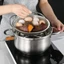 Khay Hấp Thép Không Gỉ Đa Năng - Vỉ Hấp Đồ Ăn Có Quai Cầm Kèm Chân Đế Đa Chức Năng Tiện Lợi Cho Gia Đình
