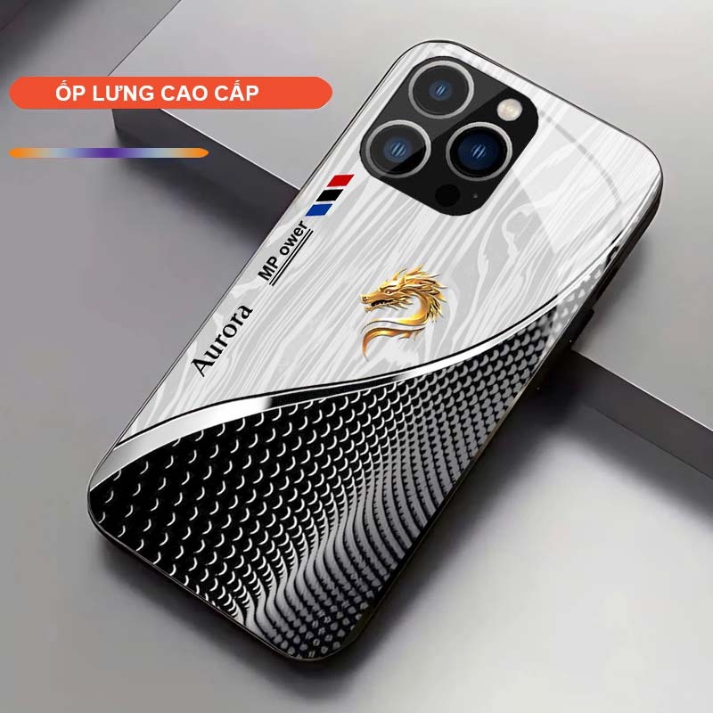 Ốp Lưng cho IPHONE 13/ 13 PRO/ 13 PROMAX Cao Cấp – Thiết Kế Rồng Vàng May Mắn, Sang Trọng, Chống Trầy, Bền Đẹp