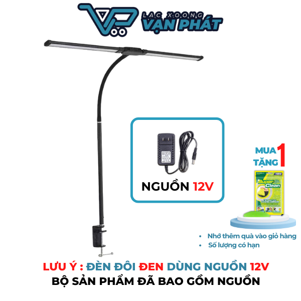 Đèn Led Kẹp Bàn Thông Minh Thay Đổi Góc Linh Hoạt Nhiều Chế Độ Sáng | BigBuy360 - bigbuy360.vn