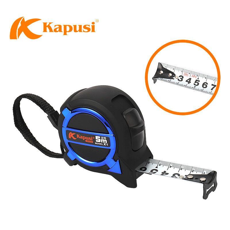 THƯỚC MÉT XANH KAPUSI 5M / 7.5M VỎ NHỰA ABS – DỤNG CỤ ĐO CHUYÊN NGHIỆP, CHÍNH XÁC
