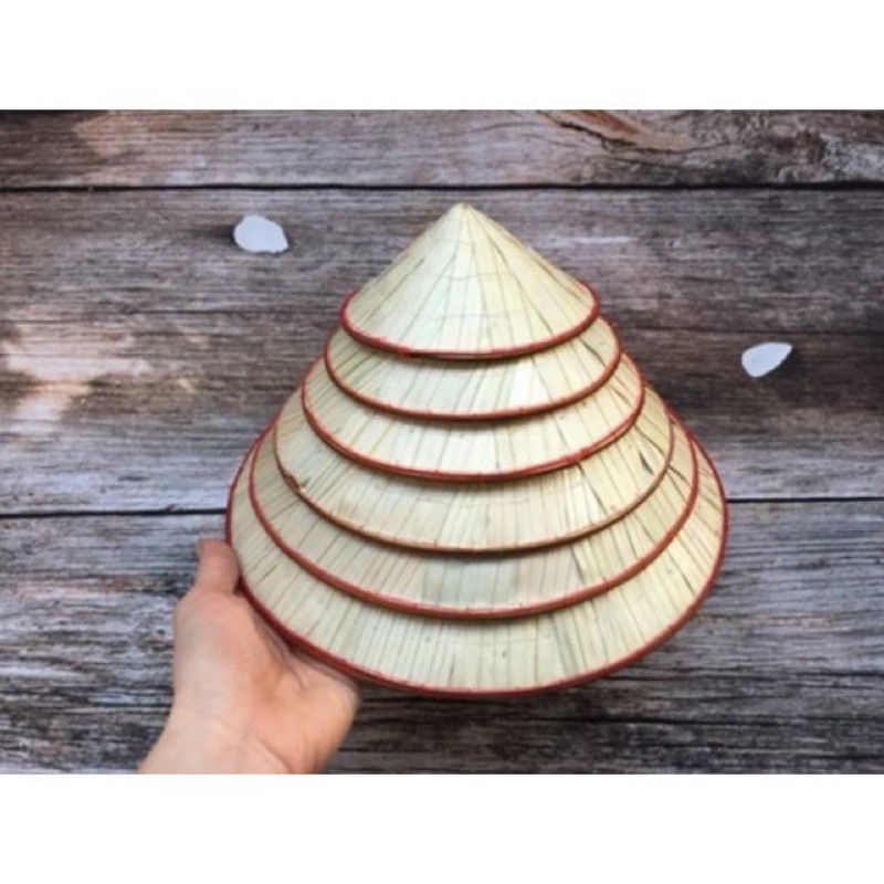 Nón lá trang trí size từ 4cm đến 35cm